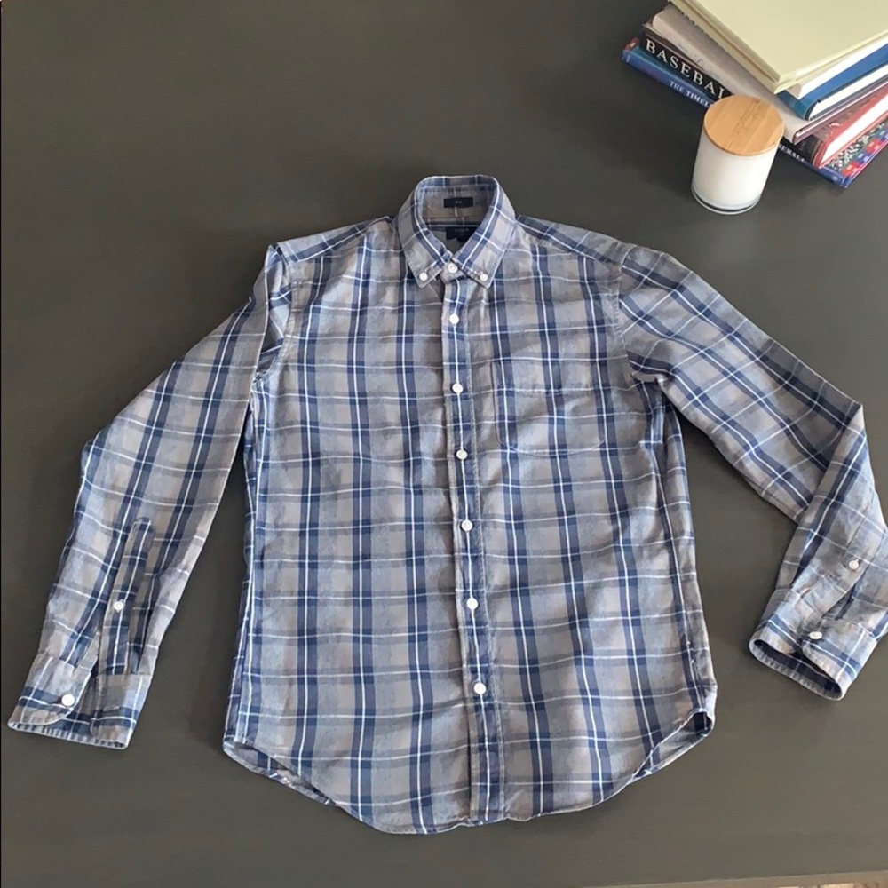 J Crew plaid Jaspe shirt